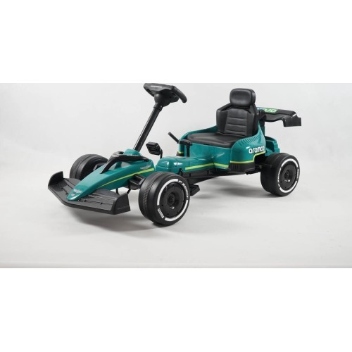 Kartingas Aston Martin, žalias
