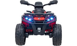 Elektrinis keturratis Can-Am Outlander ATV, raudonas