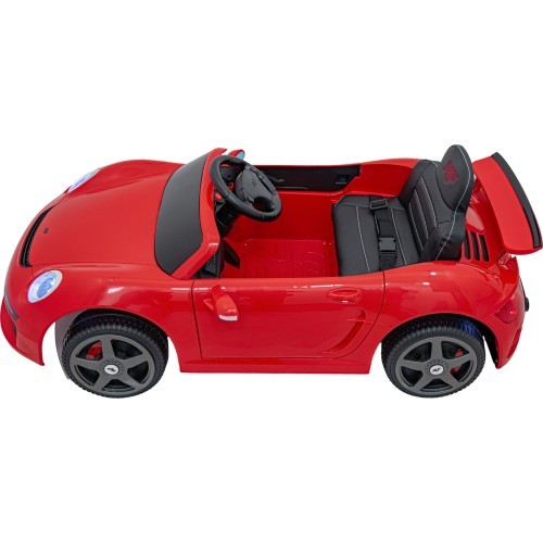 Elektromobilis RUF CTR3, raudonas