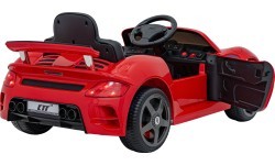 Elektromobilis RUF CTR3, raudonas