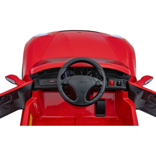Elektromobilis RUF CTR3, raudonas