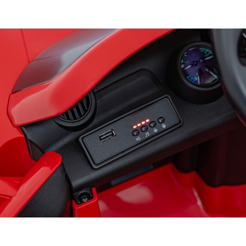 Электромобиль RUF CTR3, красный