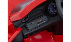 Elektromobilis RUF CTR3, raudonas