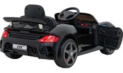 Elektromobilis RUF CTR3, juodas