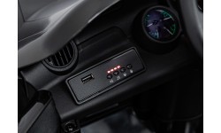 Elektromobilis RUF CTR3, juodas