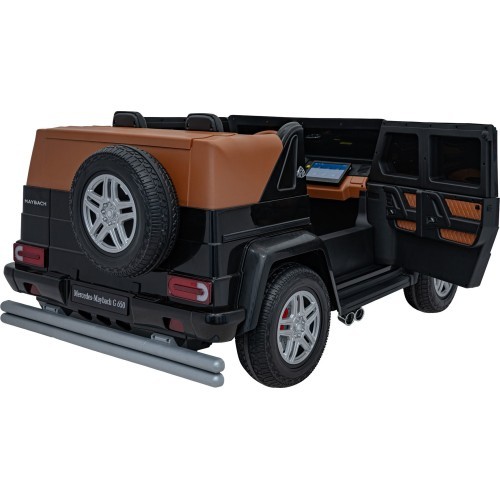 Elektromobilis Mercedes-Benz Maybach G650 STRONG juodas