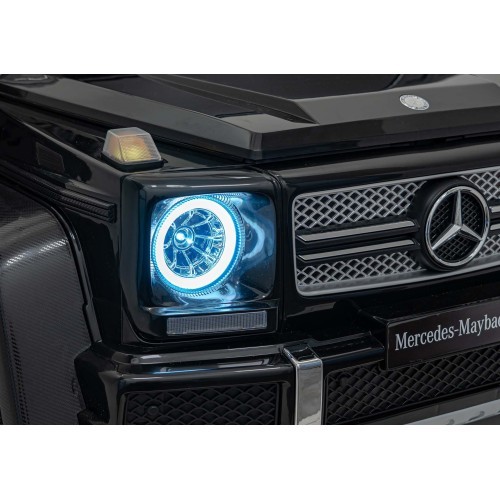 Elektromobilis Mercedes-Benz Maybach G650 STRONG juodas
