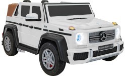 Elektromobilis Mercedes Benz Maybach G650 Strong, baltas