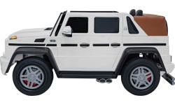 Elektromobilis Mercedes Benz Maybach G650 Strong, baltas