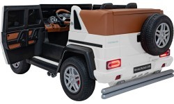 Elektromobilis Mercedes Benz Maybach G650 Strong, baltas
