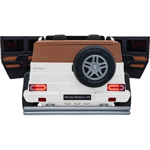 Электромобиль Mercedes Benz Maybach G650 Strong, белый