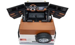 Elektromobilis Mercedes Benz Maybach G650 Strong, baltas