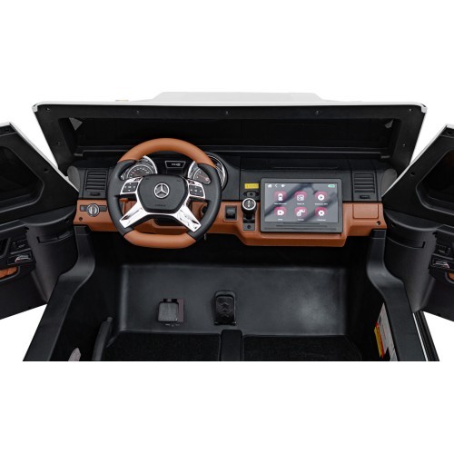 Elektromobilis Mercedes Benz Maybach G650 Strong, baltas