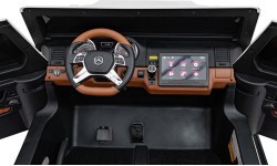 Elektromobilis Mercedes Benz Maybach G650 Strong, baltas