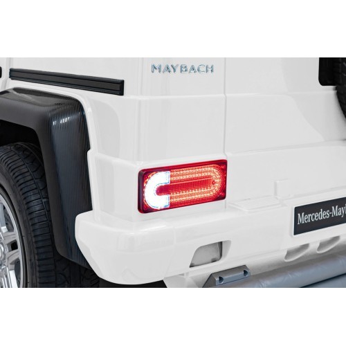 Elektromobilis Mercedes Benz Maybach G650 Strong, baltas