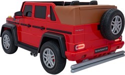 Электромобиль Mercedes Benz Maybach G650 Strong, красный
