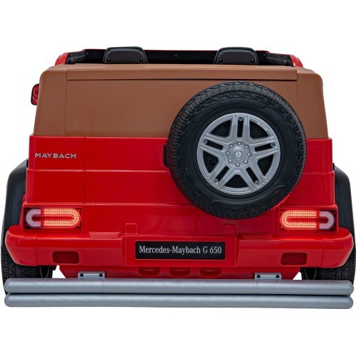 Vehicle Mercedes Benz MAYBACH G650 STRONG Red