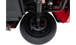 Elektromobilis Mercedes Benz Maybach G650 Strong, raudonas