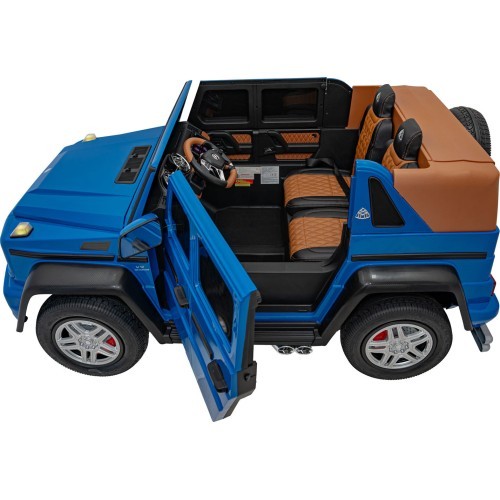 Электромобиль Mercedes-Benz Maybach G650, синий