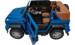 Электромобиль Mercedes-Benz Maybach G650, синий