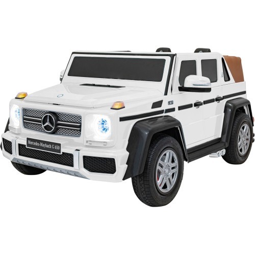 Детский электромобиль Mercedes-Benz Maybach G650, белый