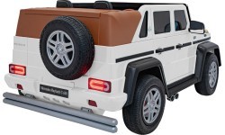 Elektromobilis vaikams Mercedes-Benz Maybach G650, baltas