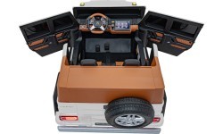 Elektromobilis vaikams Mercedes-Benz Maybach G650, baltas