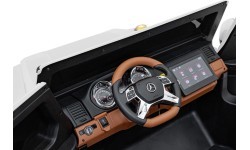 Elektromobilis vaikams Mercedes-Benz Maybach G650, baltas