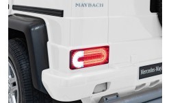Elektromobilis vaikams Mercedes-Benz Maybach G650, baltas