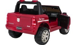 RAM 3500 ugniagesių automobilis, raudonas