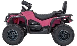 Keturratis Can Am Outlander ATV, rožinis