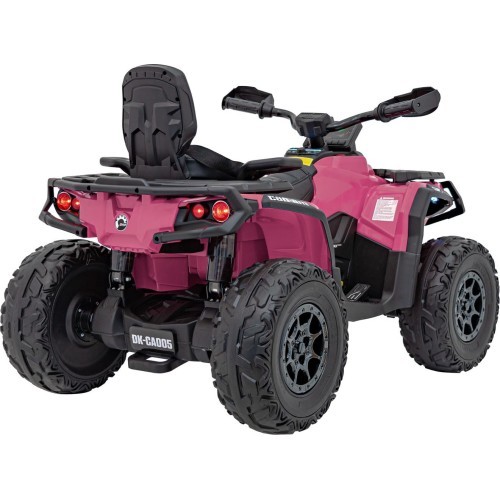 Keturratis Can Am Outlander ATV, rožinis
