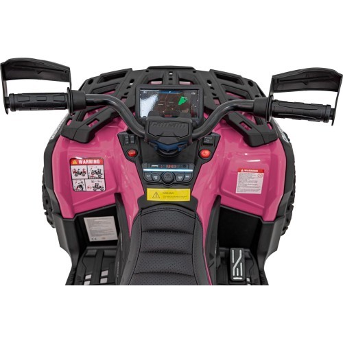 Keturratis Can Am Outlander ATV, rožinis