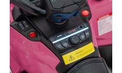 Keturratis Can Am Outlander ATV, rožinis
