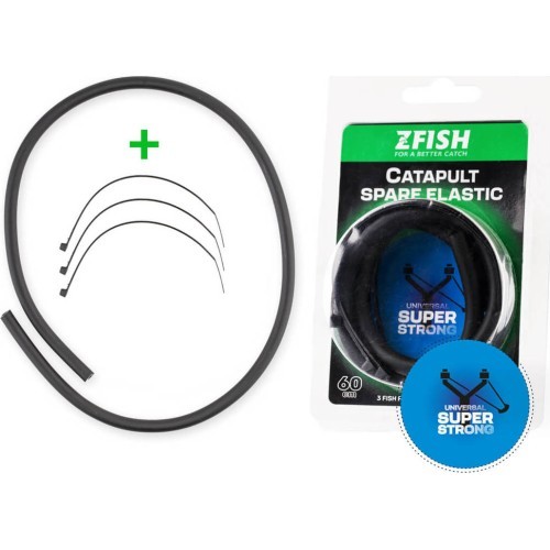 ZFISH atsarginė guma katapultai 60 cm