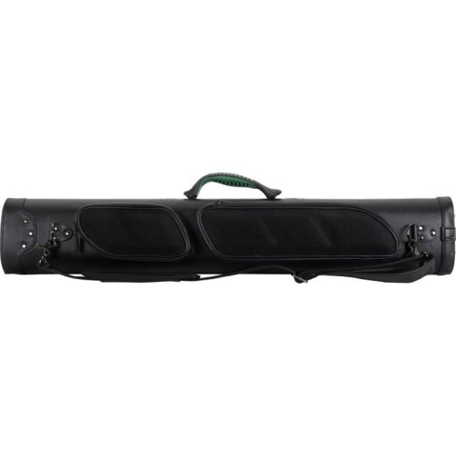 Kietas dėklas biliardo lazdai Expert EX-3, juodai žalias, 2/4, 85 cm