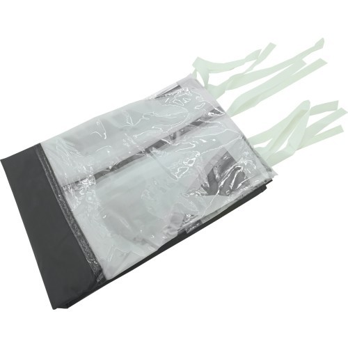 Sidewalls for party tent WINDOW 2x3m 420D grey WATERPROOF