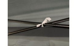 Sidewalls for party tent WINDOW 2x3m 420D grey WATERPROOF