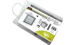 Šoninės sienelės pavėsinei WINDOW 2x3 m 420D, pilkos, neperšlampamos