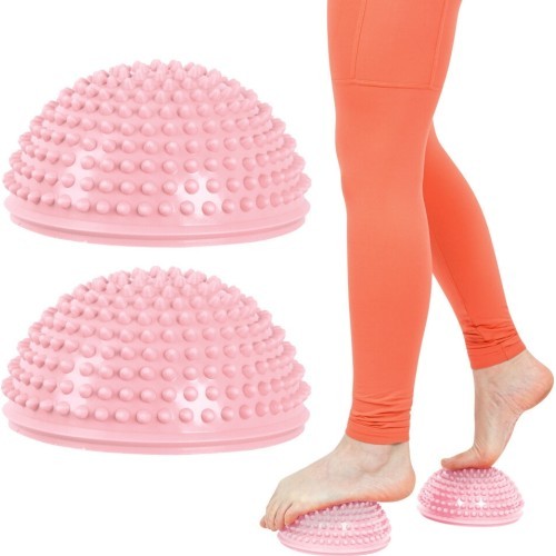 Balance and Foot Massage Pad inSPORTline Uossia - Light pink