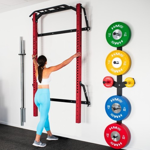 KLT23 FOLDING POWER RACK RED HMS