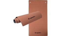 Mankštos kilimėlis inSPORTline Aero Advance 140 x 60 x 0,9 cm - Mocha mousse-šedá