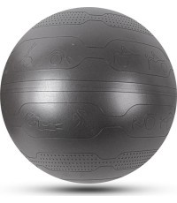 Mankštos kamuolys inSPORTline Stretch Ball 75 cm - Juoda