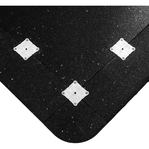 Прочный напольный коврик inSPORTline Proteko Plus Dot 100 x 100 x 2 cm