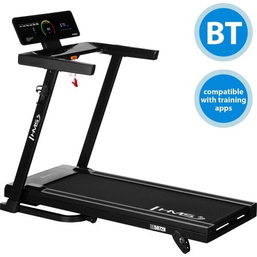 Elektrinis bėgimo takelis HMS BE5872N su Bluetooth ir treniruočių programomis