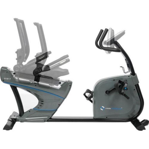 R1817 RECUMBENT MAGNETIC BIKE WITH GENERATOR SYSTEM HMS PREMIUM