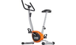 Treniruoklis dviratis One Fitness RW3011, sidabrinis-oranžinis