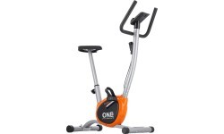 Treniruoklis dviratis One Fitness RW3011, sidabrinis-oranžinis