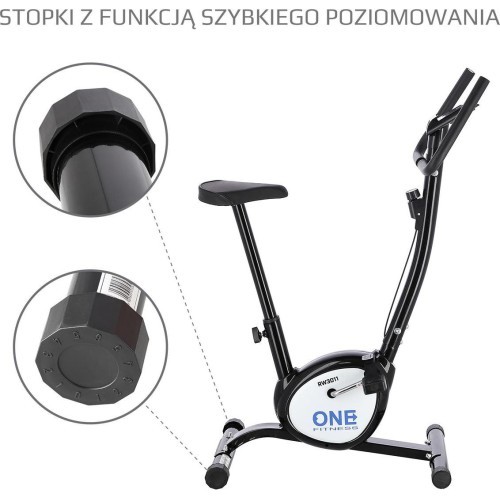 Mechaninis dviratis treniruoklis RW3011 ONE FITNESS