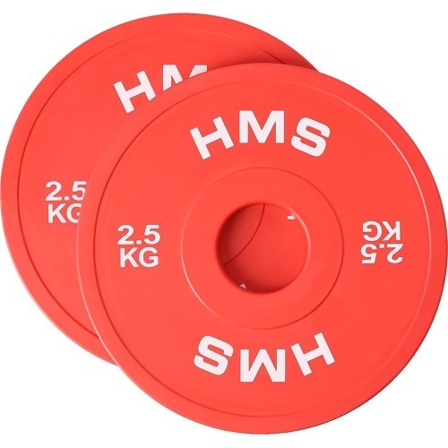CBRS05  OLYMPIC BUMPER PLATE HMS - 2 x 2,5 kg